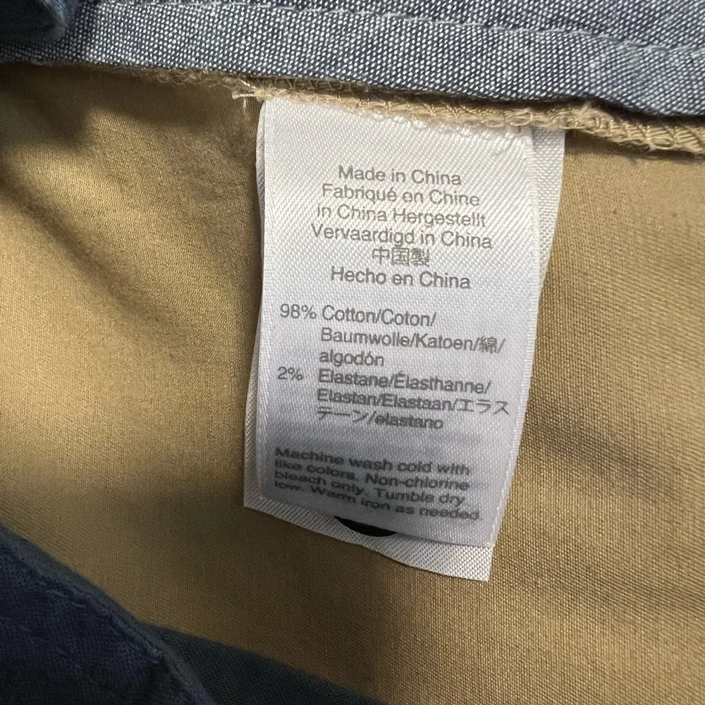 J Crew Stretch 9” Chino Shorts Size Men’s 36 Color Tan